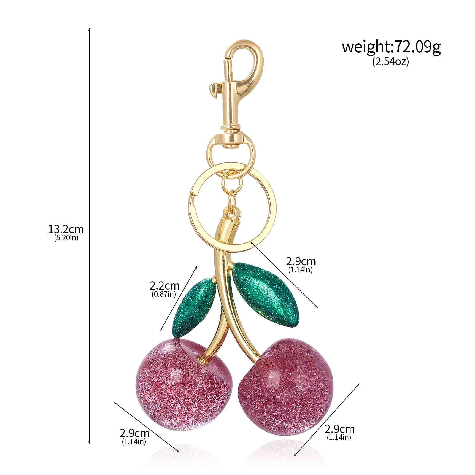 Vendrix Crimson Fruit Charms