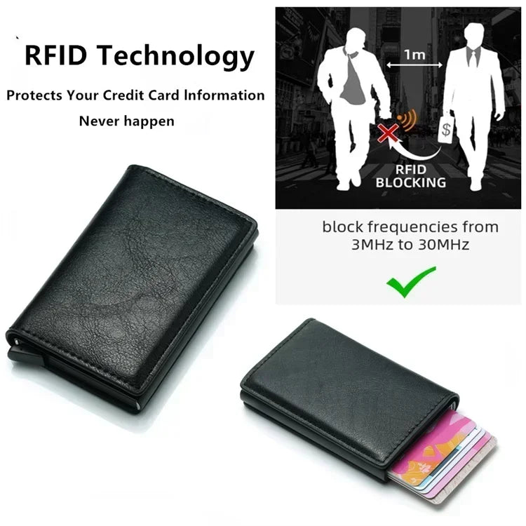 Vendrix Crest™ – Slim RFID Wallet