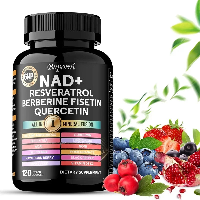 NAD Resveratrol Berberine