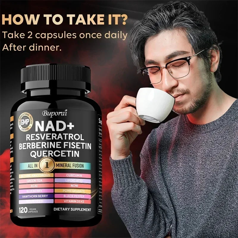 NAD Resveratrol Berberine