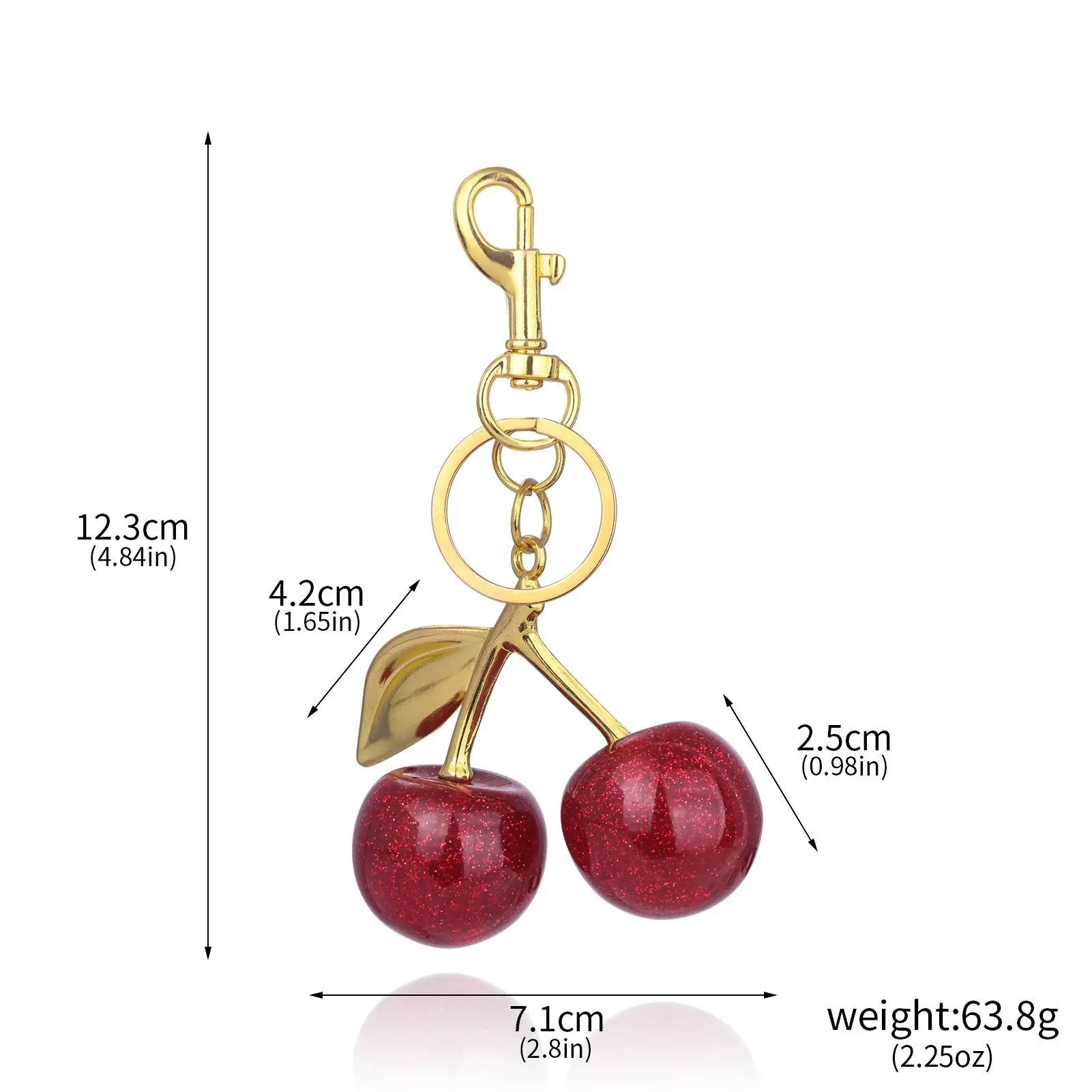 Vendrix Crimson Fruit Charms