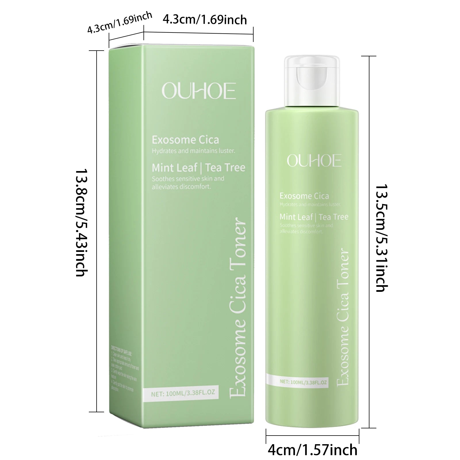 Centella Asiatica Facial Toner Daily Hydrating & Soothing Skin Care