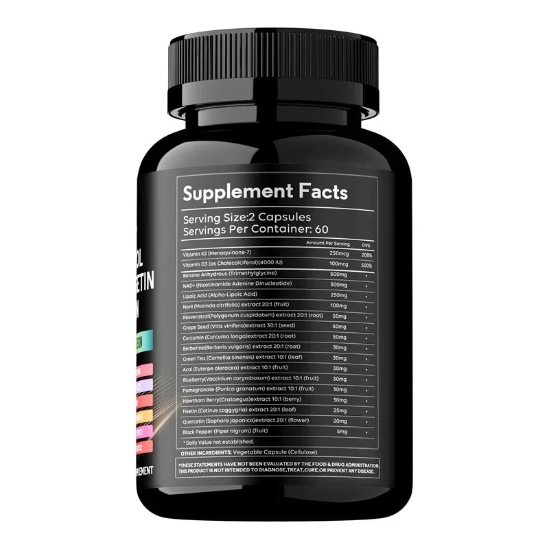 NAD Resveratrol Berberine